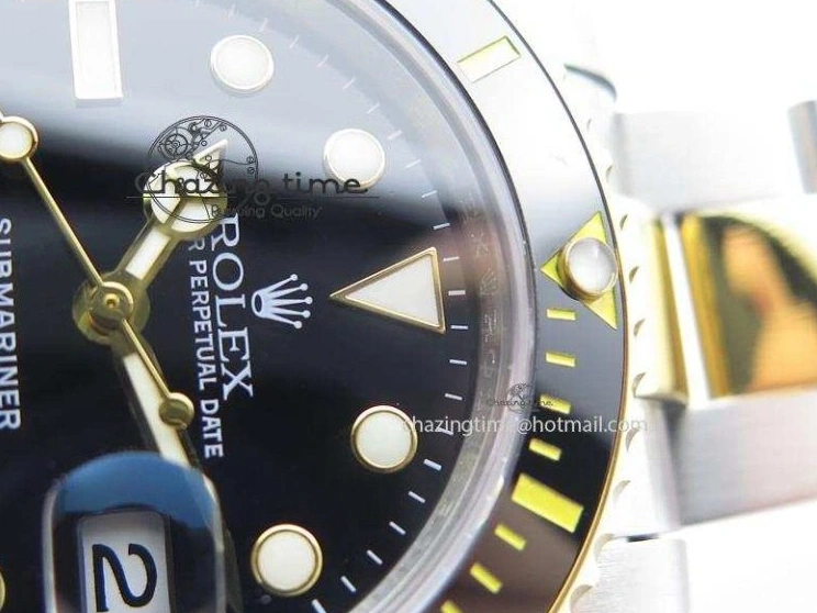 MiroTime 0212 Submariner 116613 LN SS YG Noob Best Edition Black Dial & Bezel On SS YG Bracelet A StreetReady 4018